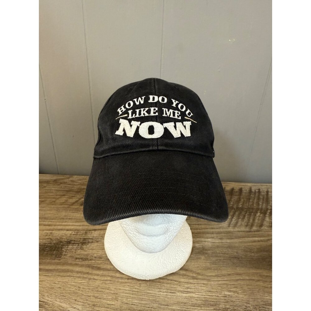 Toby Keith ‘How Do You Like Me Now’ Adjustable Black Cotton Baseball Cap
